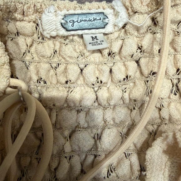 Gimmicks by BKE Beige Lace and Patterned Skirt - Picture 5 of 5